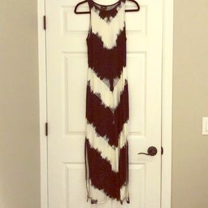 NWOT Mossimo fitted maxi dress with side slits